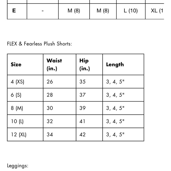 Honey Athletica Short Small worn twice - Picture 7 of 7